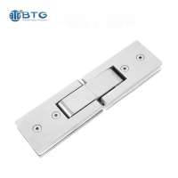 stainless steel frameless shower glass extended hinge 180 degree